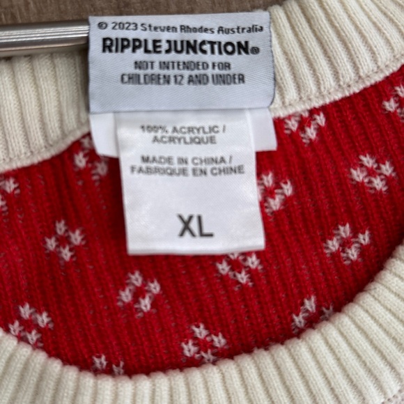 Steven Rhodes Sweater Men XL Let's Raise Hell Sacrifice Summon Demon Ritual Evil - Picture 3 of 12